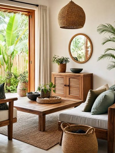 Maison et jardin